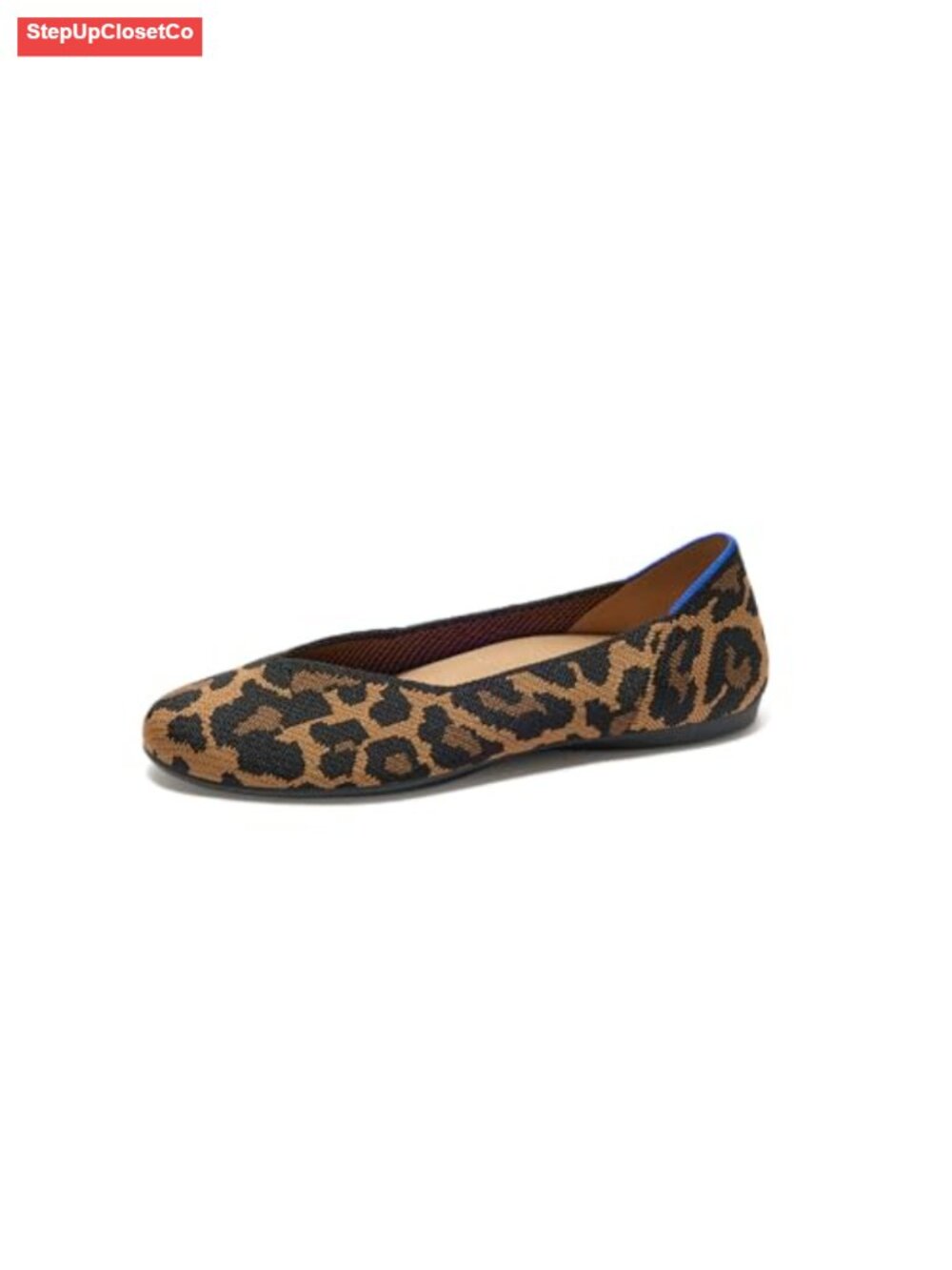 Ballet Flat Round-Toe Slip-On Comfort Casual Shoe